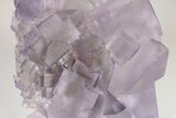 Purple Cubic Fluorite Crystals With Phantoms - Cave-In-Rock #192006-2